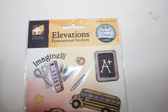 American Traditional Designs Elevations Dimensional Stickers School Days Classic