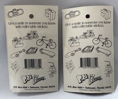 80’s Classy Stick-Ons Prizm Red Heart Valentine Small Stickers 2 Packages (24)