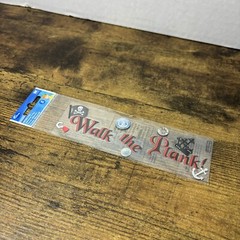 RARE Disney Peter Pan Captain Hook Walk The Plank Scrapbooking Title Stickers
