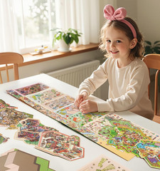 DIY 3D House Stickers, 20 Sets Fun DIY Stickers Scene Make Your Own Mini House C