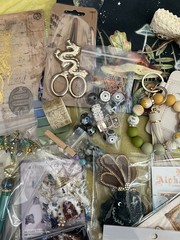 Celestial & Dragon Creative Crafting Journal Scrapbook Lot Paper Stickers Pen