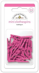 Doodlebug Embellishment Lot Mini Clothespins Add Dimension Projects 14 Colors
