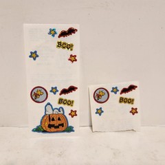 PEANUTS Thanksgiving & HALLOWEEN Mixed Stickers Sheets Lot, Holiday Snoopy