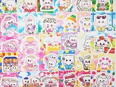 100 pcs random Korean high quality kiss cut sticker lot, kpop photocard stickers