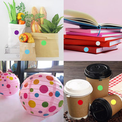 700 PCS Dot Stickers 3/4 Inch Color Coding Labels Colored Dot 70 Labels/Sheet