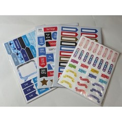 Pen+Gear Planner Stickers Set 4 Packs Journal Scrapbook Budget Checklist New