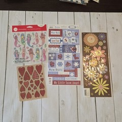 Large Scrapbook Sticker Lot 150+ Sheets Various Brands Jolees Stickopotomus….