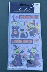 Halloween Sticker Bundle! 4 New Old Stock Packages. Disney, Sticko, Good Old