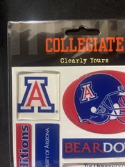 K&Company COLLEGIATE Clearly Yours Dimensional Sticker Arizona Wildcats 🏈