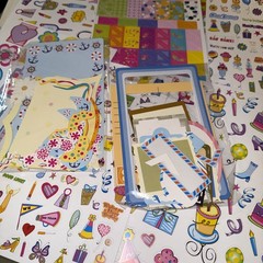 Scrapbook Embellishment Huge Lot Of Punch outs Every Genre Too Many To List