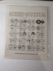 TREND 80s Stinky Stickers Vintage Scratch N Sniff Sealed Cinnamon Roll How Sweet