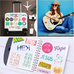 220Pcs Inspirational Christian Bible Verse Jesus Stickers, Christian Gifts | …