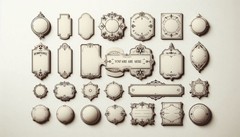 Cute Embellishments Junk Journal Scrapbook Choose A Set