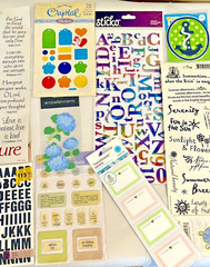 ALL OCCASION Scrapbooking Stickers Lot of 22 pkg Assorted Types Brands Scrapbook