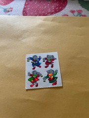 Vintage 1980s Sandylion Prism Mice Stickers