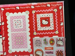 SandyLion Hello Kitty Scrapbook Theme Pack Vintage Stickers Paper Embellishments