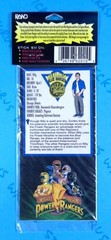 Power Rangers Billy Blue Ranger 3 Sheet Sticker Pack Vintage Saban