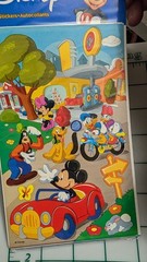 Vintage Sandylion Stickers Mickey Mouse And Friends New in Pack 2 sheets
