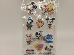 DISNEY HALLMARK Mickey Mouse and Friends Mini Puffy Stickers 2 Sheets NEW