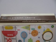 Martha Stewart Crafts SUMMER CAMP Stickers NIP