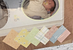 Creative Memories Papers Neutral Short Cuts ,Soft Touch Pastels,Cheerful Titles