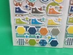 2 Cool For School Puffy Sticker Hampton Art Jillibean Scrapbook 3 Pack 162 Pcs