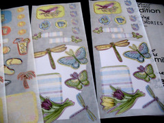 Lot of Stickers, Great Lengths, Summer, Autumn, Winter, Spring, Titles.