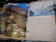 In The Mountains Junk Journal Scrapbook USA Seller
