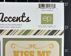 Echo Park Co LUCKY YOU Sticker Accents LOT of 2 – Irish, Luck, St Patrick’s Day