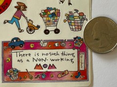 MOTHER Stickers(16pc)4.5″x 6″Frances Meyer•Phrases •Sayings•Mom•Kid•Just Because