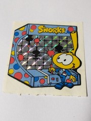 1984 SEPP Hanna-Barbera Snorks All Star Seaworthy Sticker Prism Holographic