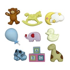 Buttons Galore 50+ Assorted BABY Theme Buttons for Sewing & Crafts