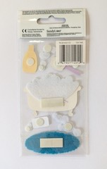 Baby Toddler Bath Time Tub Duck Bubbles Scrapbook Stickers SandyLion Essentials