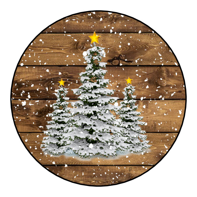 Winter, Holiday, Christmas stickers, labels, tags, envelope seals