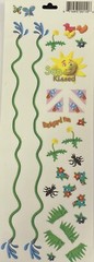 BACKYARD FUN Mylar Stickers Approx.4-1/4″x 11″Miss Elizabeth’s •Camping•Outside•