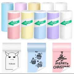 10 Pack Colorful Sticker Maker Refills Compatible with Hello Blink – DIY Sticker