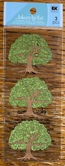 RARE Jolees Mini Topiary Trees Garden Green House Plant Craft Scrapbook 4×2