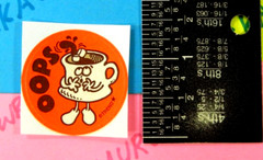 Trend Retro Hot Chocolate Cocoa Scented Oops Scratch & Sniff Sticker