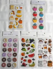 BREAKFAST ! 5 PACKS BY RECOLLECTIONS. COFFEE,MUFFINS,EGGS ANDTOAST,DONUTS,FRUIT!