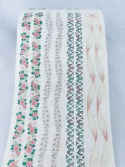 Vintage Sandy Lion Sticker Roll Wedding Border Scrapbooking Sandylion Craft