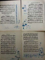 Vintage Sheet Music Single Pages lot of 100 craft junk journal art collage mixed