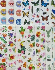 250+ Stickers | Animal Bird Aquarium SEA LIFE Creatures Floral Insect MXD Themes