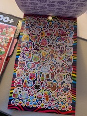 Mixed Sticker Lot~Disney Minnie Mouse 1000+ Stickers Book, Lisa Frank, Christmas