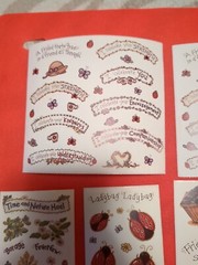 Rare Retired Lot of 9 Joy Marie Scrapbooking Stickers