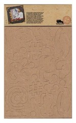 7 Gypsies, Chipboard Tags, Chipboard Embellishments, Flourish, Accents Chipboard