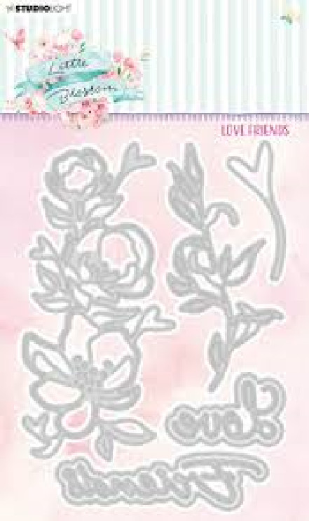 STUDIO LIGHT – METAL CUTTING DIES – LOVE FRIENDS