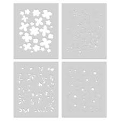 HERO ARTS – COLOR LAYERING STENCILS – BOLD FLOWERS STENCIL