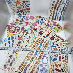 Huge lot of Stickopotamus scrapbook stickers mixed themes Summer Cowboy