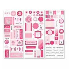 Creative Memories Totally Soft Pink Stickers (3/pk)
