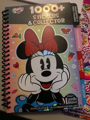 Mixed Sticker Lot~Disney Minnie Mouse 1000+ Stickers Book, Lisa Frank, Christmas